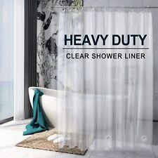 Clear Shower Curtain Liner 5G Heavy Duty PEVA Waterproof with Magnets 70''x72''